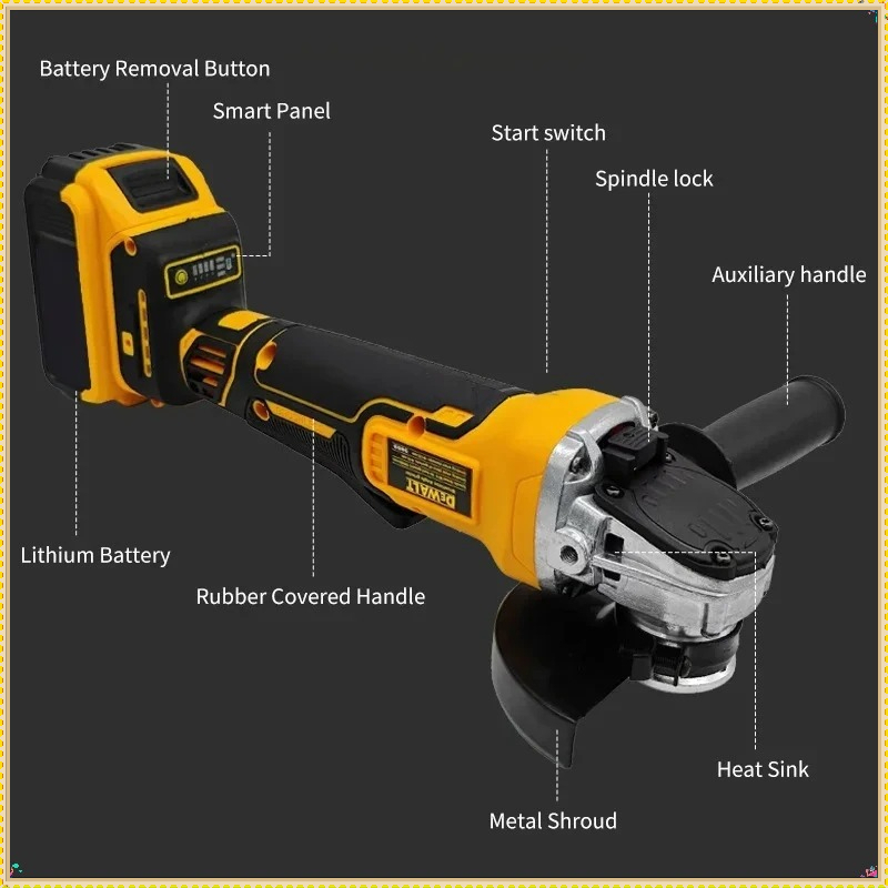 듀월트 DCG406 125mm 브러시리스 각도 연삭기, - Brushless Angle Grinder Battery Powered 리뷰 및 가격