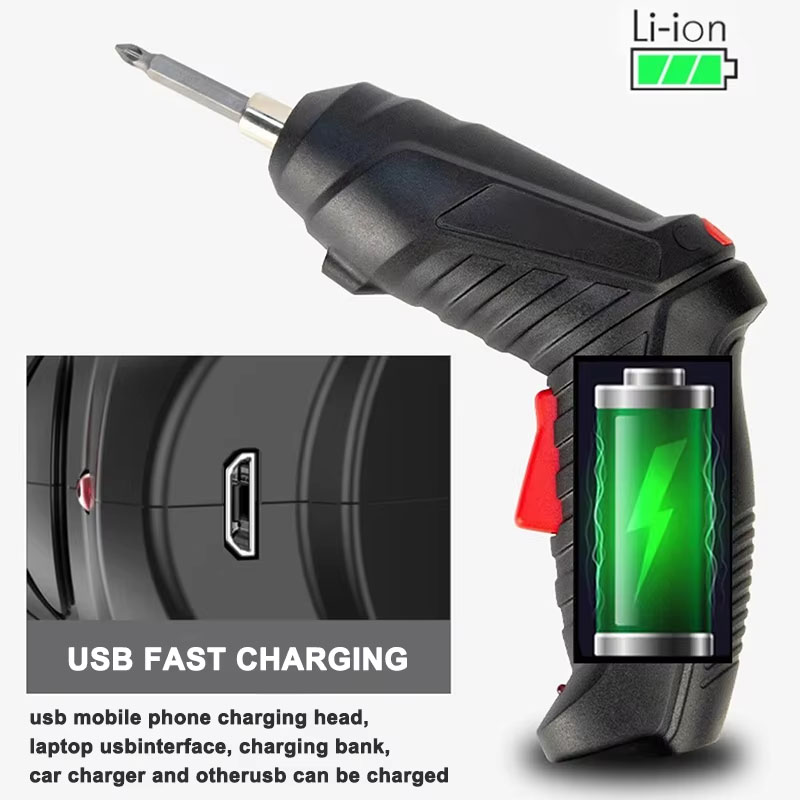 전기 드라이버 세트 3.6V 무선 충전식 전동 공구(홈 - Electric Screwdriver Rechargeable Usb 리뷰 및 가격