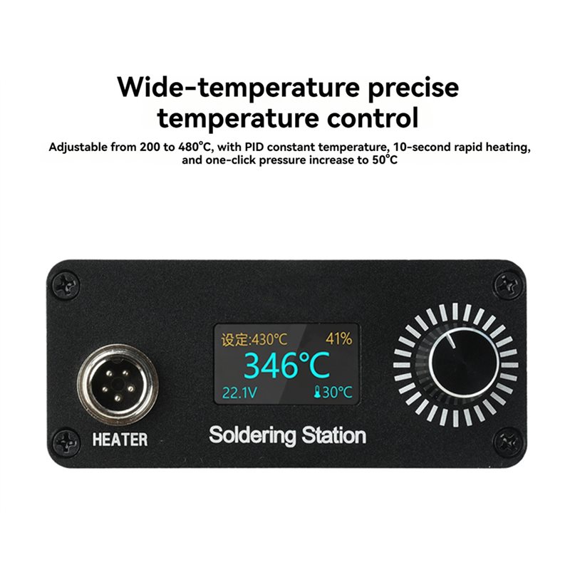 슈퍼딜 - 핸즈킷 디지털 납땜 스테이션 미니 납땜 인두 - Digital Soldering Station T12 리뷰 및 가격