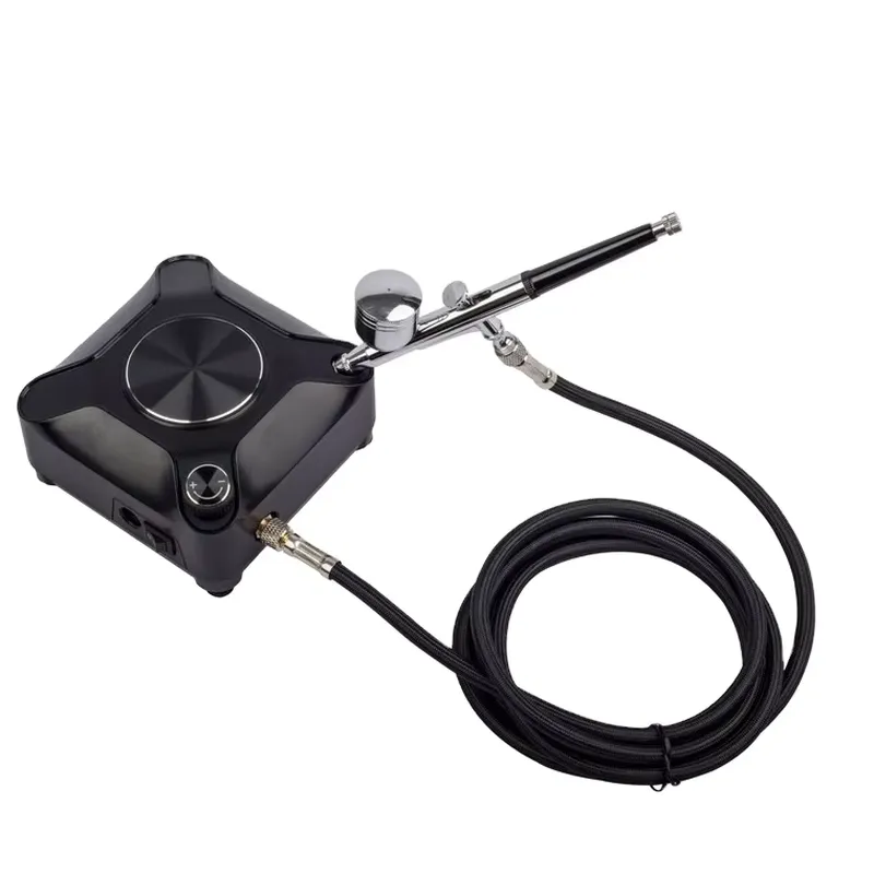 HSA8K 미니 피스톤 케이크 데코레이팅 전동 에어 컴 - Airbrush Kit With Mini Compressor 리뷰 및 가격