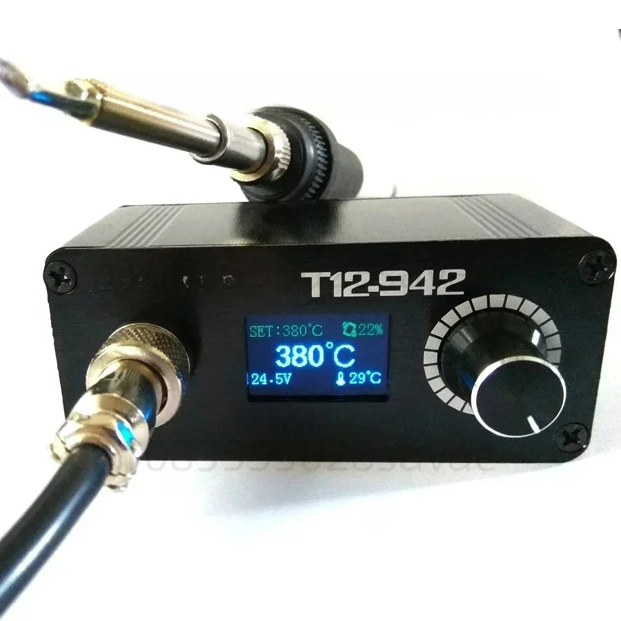 미니 T12 STC OLED 디지털 납땜 스테이션 94 - Digital Soldering Station T12 리뷰 및 가격