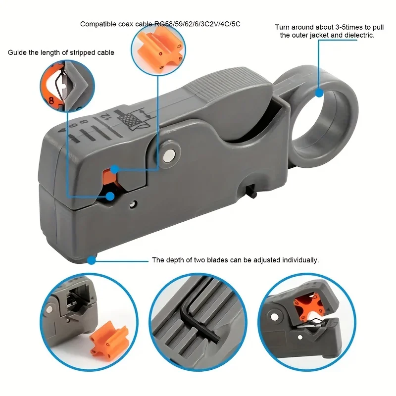 자동 스트리핑 펜치 와이어 스트리퍼 와이어 동축 케이블 - Automatic Wire Stripper Cutter 리뷰 및 가격