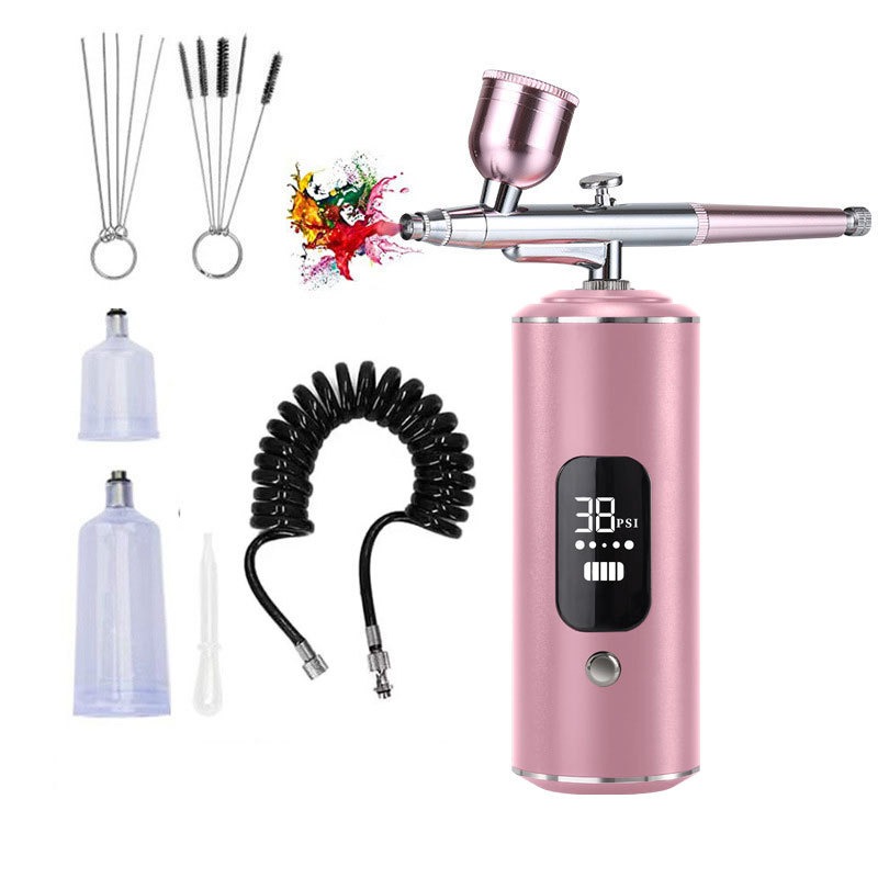 에어 컴프레서 키트, 전동 스프레이 건, 에어브러시,  - Airbrush Kit With Mini Compressor 리뷰 및 가격