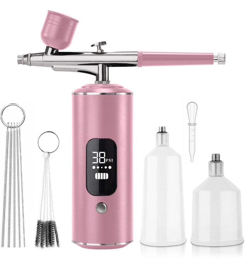 에어 컴프레서 키트, 전동 스프레이 건, 에어브러시,  - Airbrush Kit With Mini Compressor 리뷰 및 가격