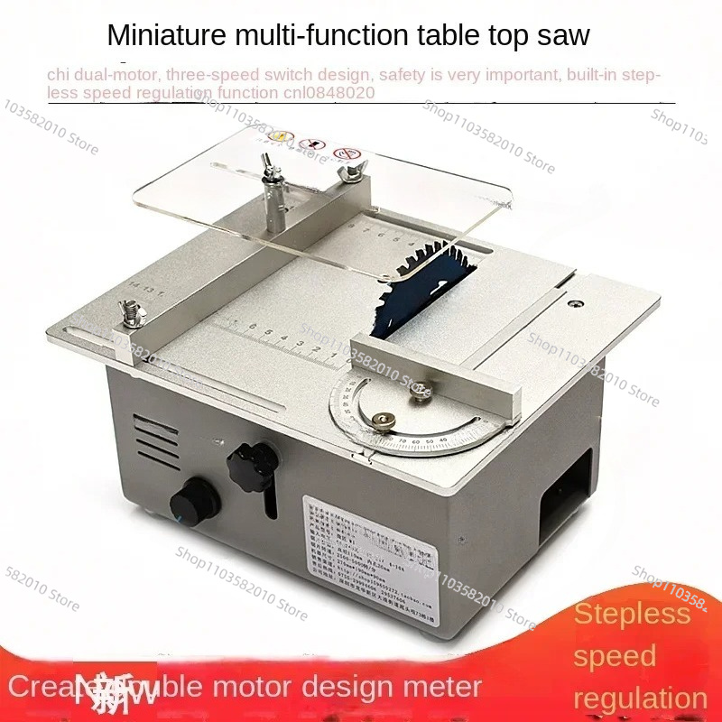 미니 테이블쏘, 정밀 소형 목공용 전기톱, 다기능 데스 - Mini Table Saw For Woodworking 리뷰 및 가격