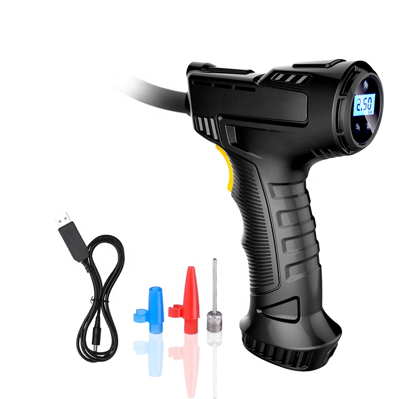 150PSI 120W 휴대용 디지털 충전식 전동 에어펌 - Electrical 리뷰 및 가격