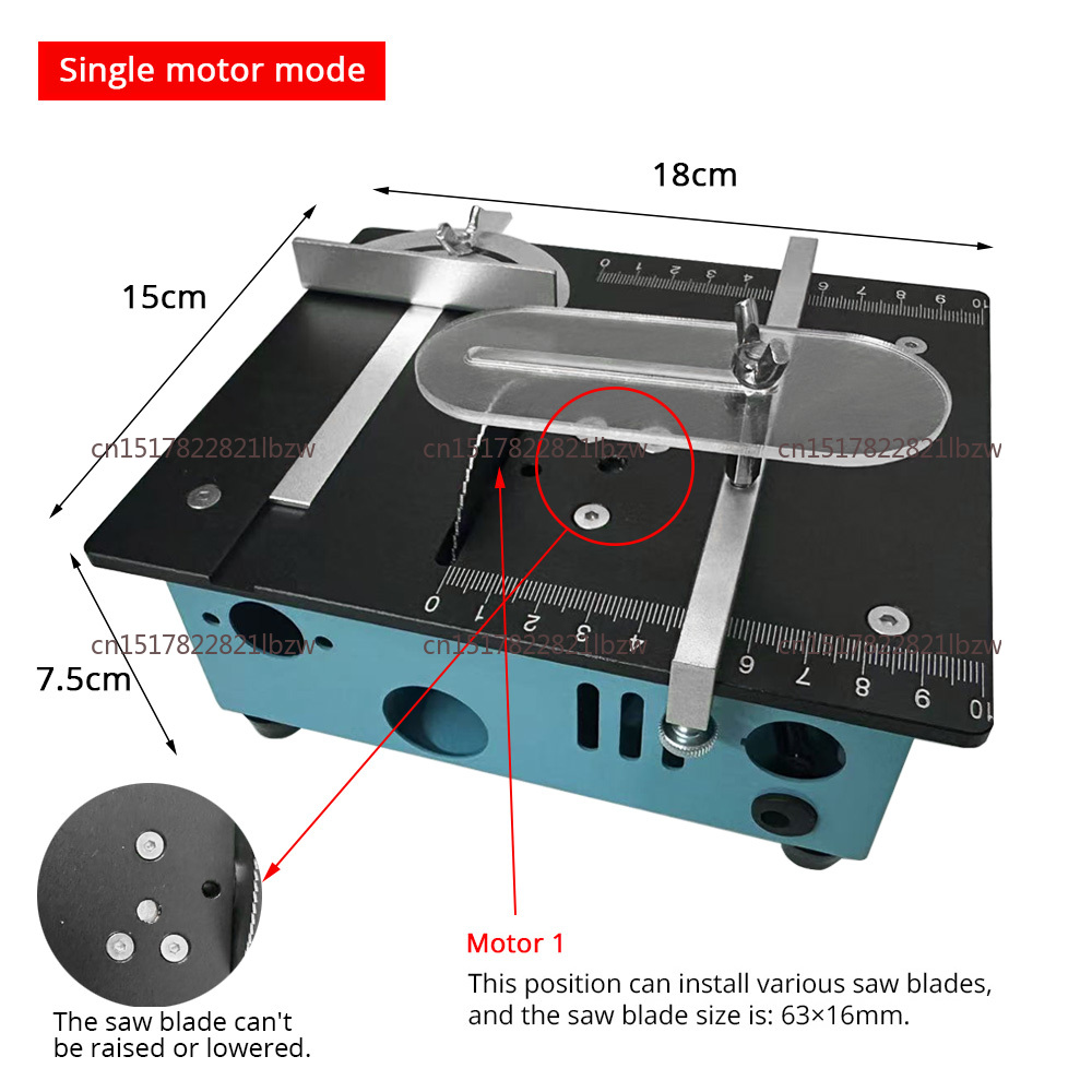 110v-220v 다기능 미니 테이블 톱 전기 데스크톱 - Mini Table Saw For Woodworking 리뷰 및 가격