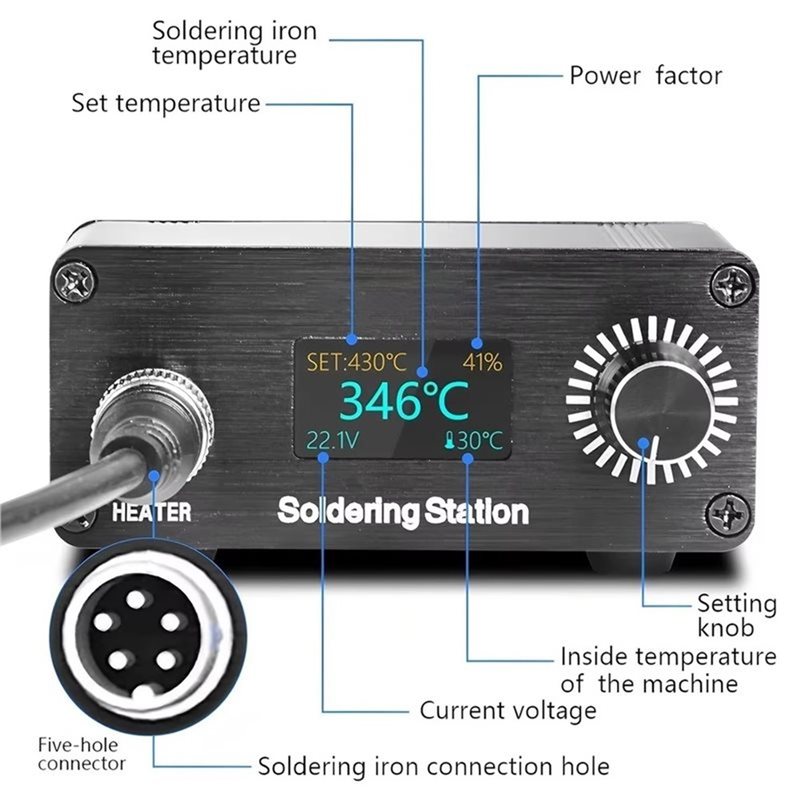 AB11-T12 가정용 수리 납땜 스테이션 휴대용 미니 - Digital Soldering Station T12 리뷰 및 가격