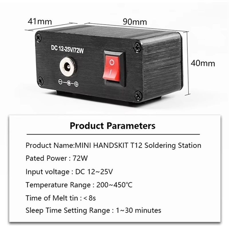 AB11-T12 가정용 수리 납땜 스테이션 휴대용 미니 - Digital Soldering Station T12 리뷰 및 가격