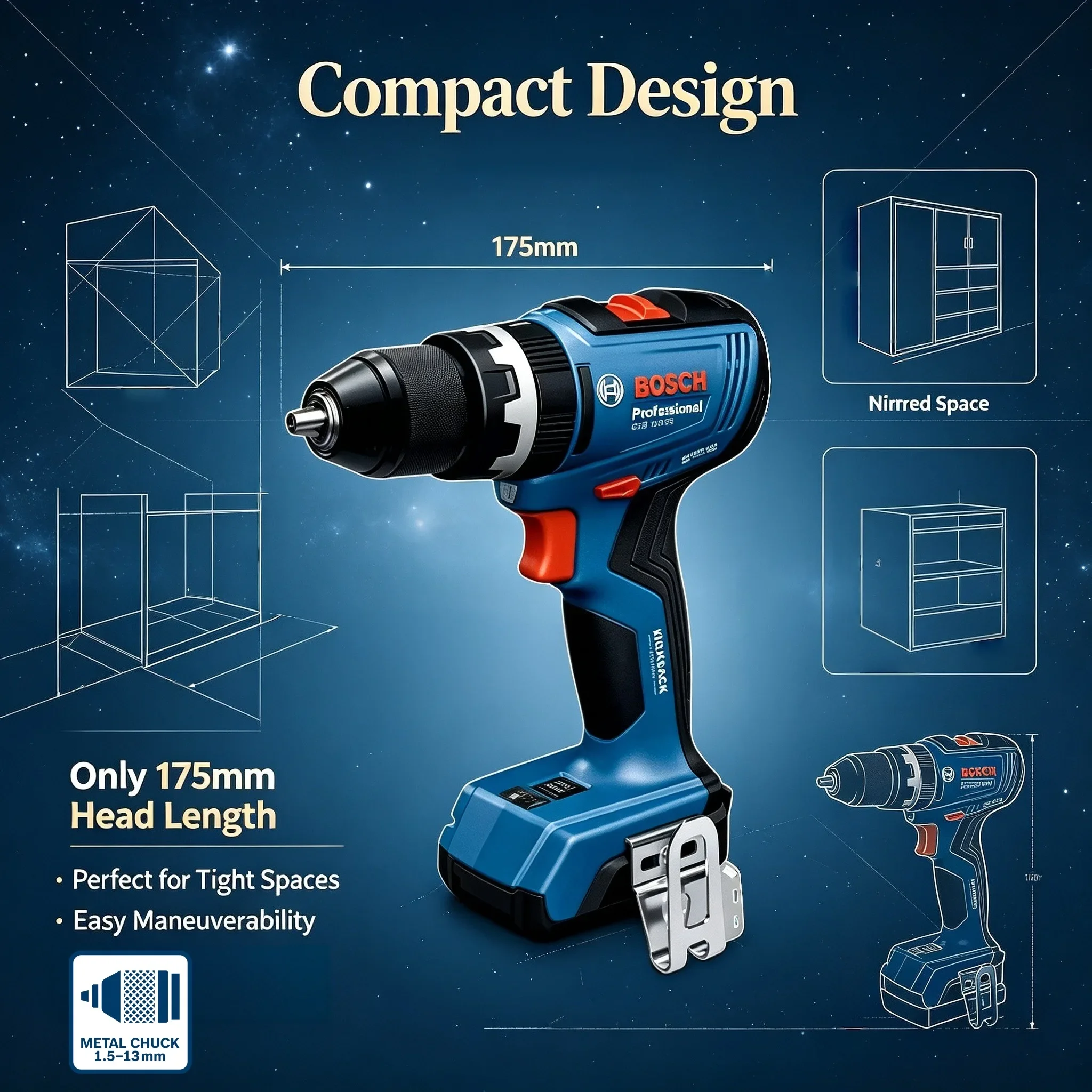 BOSCH GSB 18V-65 브러시리스 무선 드릴/드 - Brushless Cordless Electric Drill 18V 리뷰 및 가격