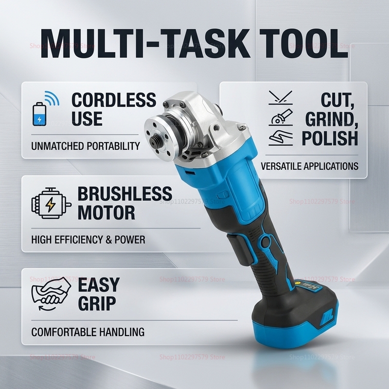 무선 브러시리스 앵글 그라인더 18V 배터리 호환 전동 - Brushless Angle Grinder Battery Powered 리뷰 및 가격