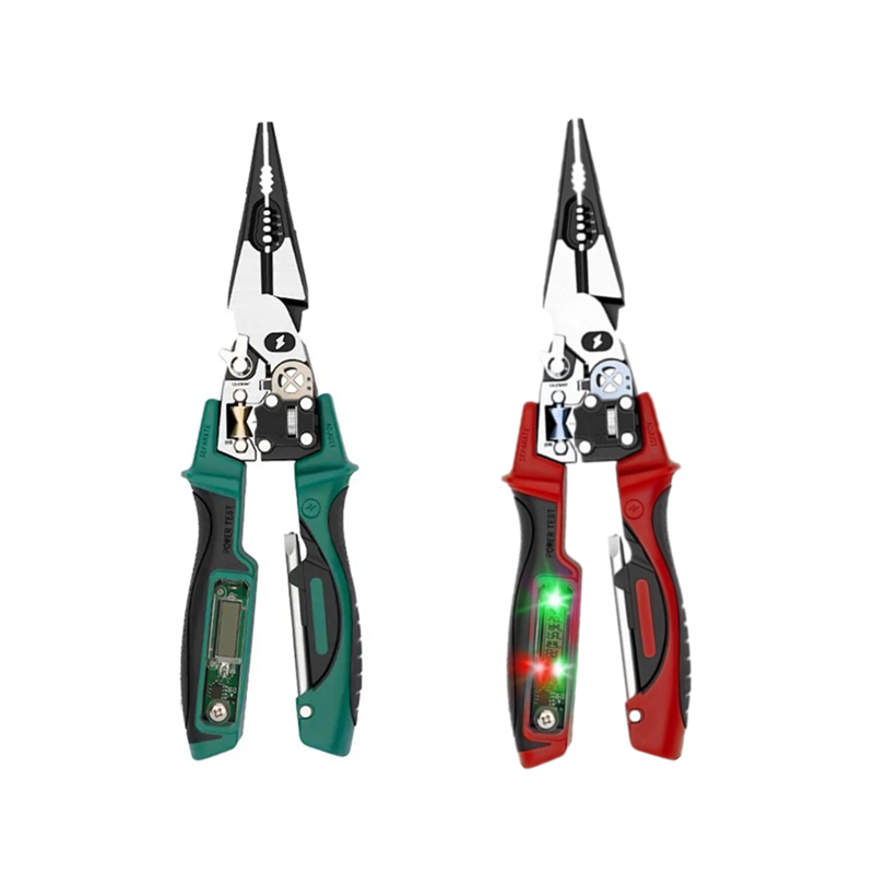 디지털 전압 테스터가 있는 전기기사용 펜치, 다기능 와 - Automatic Wire Stripper Cutter 리뷰 및 가격