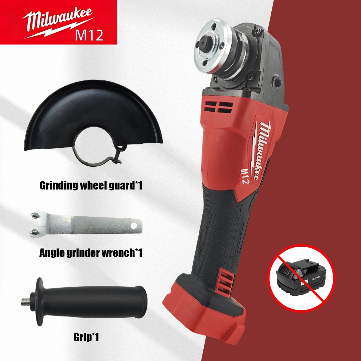 밀워키 M12 M18 브러시리스 앵글 그라인더 무선 전 - Brushless Angle Grinder Battery Powered 리뷰 및 가격