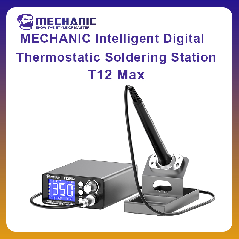 MECHANIC OFFICIAL 지능형 디지털 온도조절 - Digital Soldering Station T12 리뷰 및 가격
