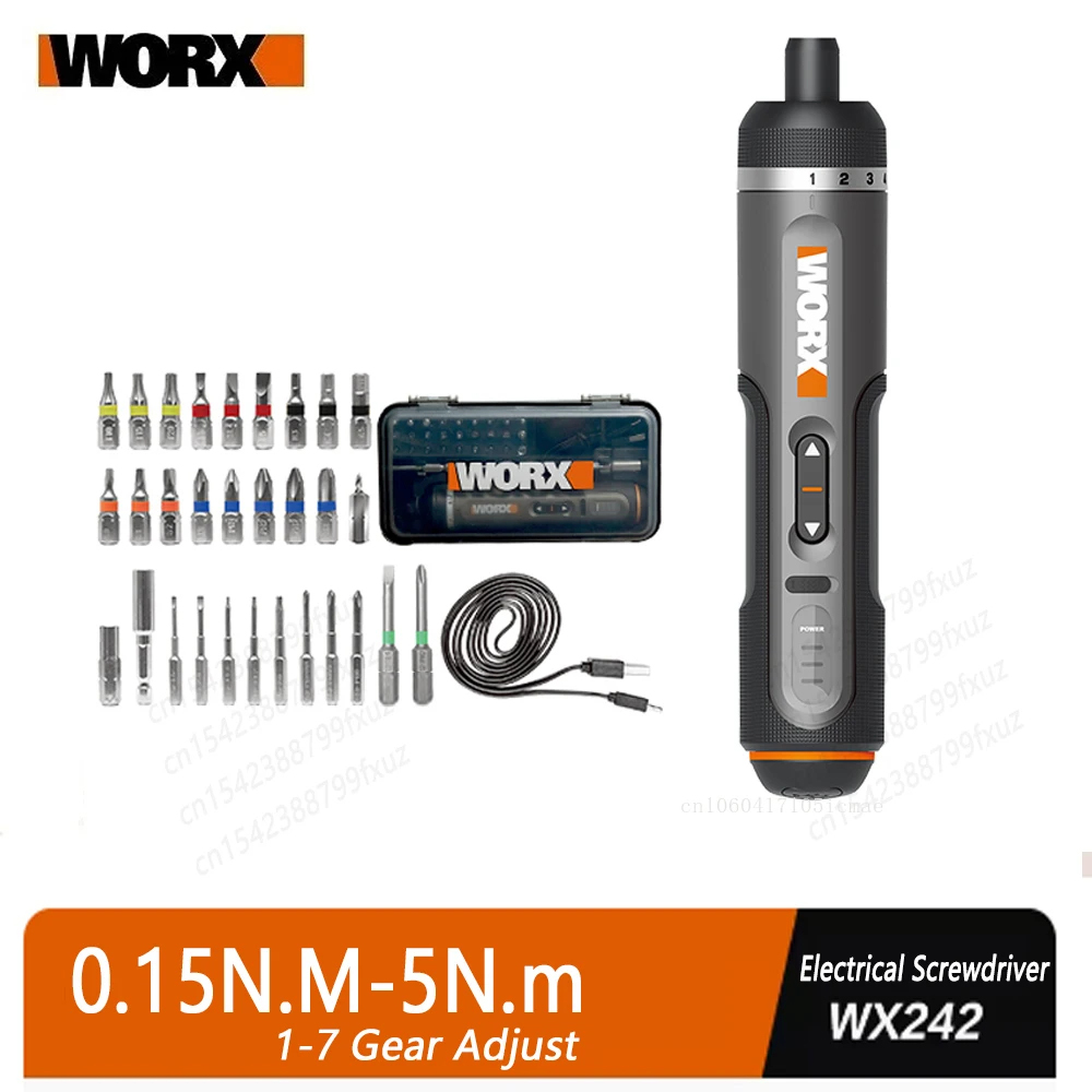 WORX WX242 4V 전기 스크루 드라이버 세트 스 - Electric Screwdriver Rechargeable Usb 리뷰 및 가격