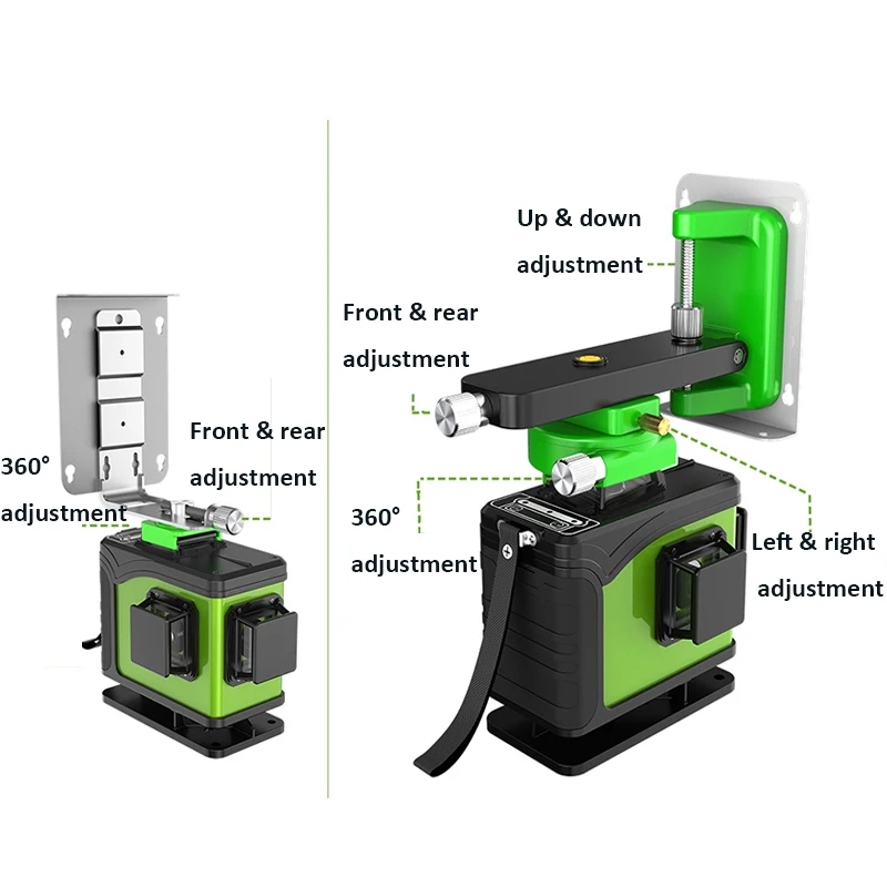 녹색 레이저 다이오드 16라인 4D 수직 레이저 평면  - Laser Level 16 Lines 4D Green 리뷰 및 가격