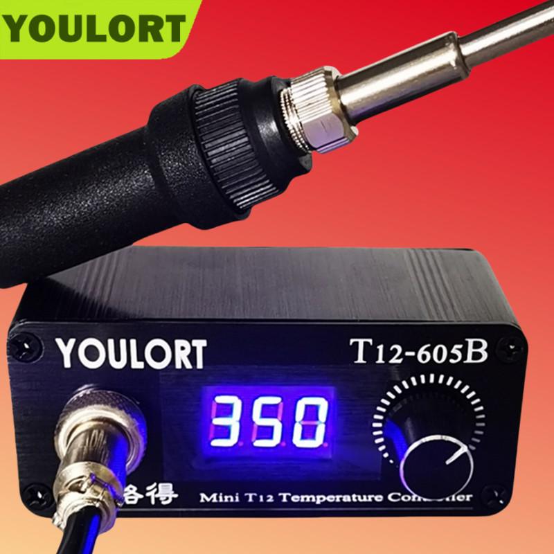 2025 T12-605B LED 납땜 스테이션 전자 용 - Digital Soldering Station T12 리뷰 및 가격