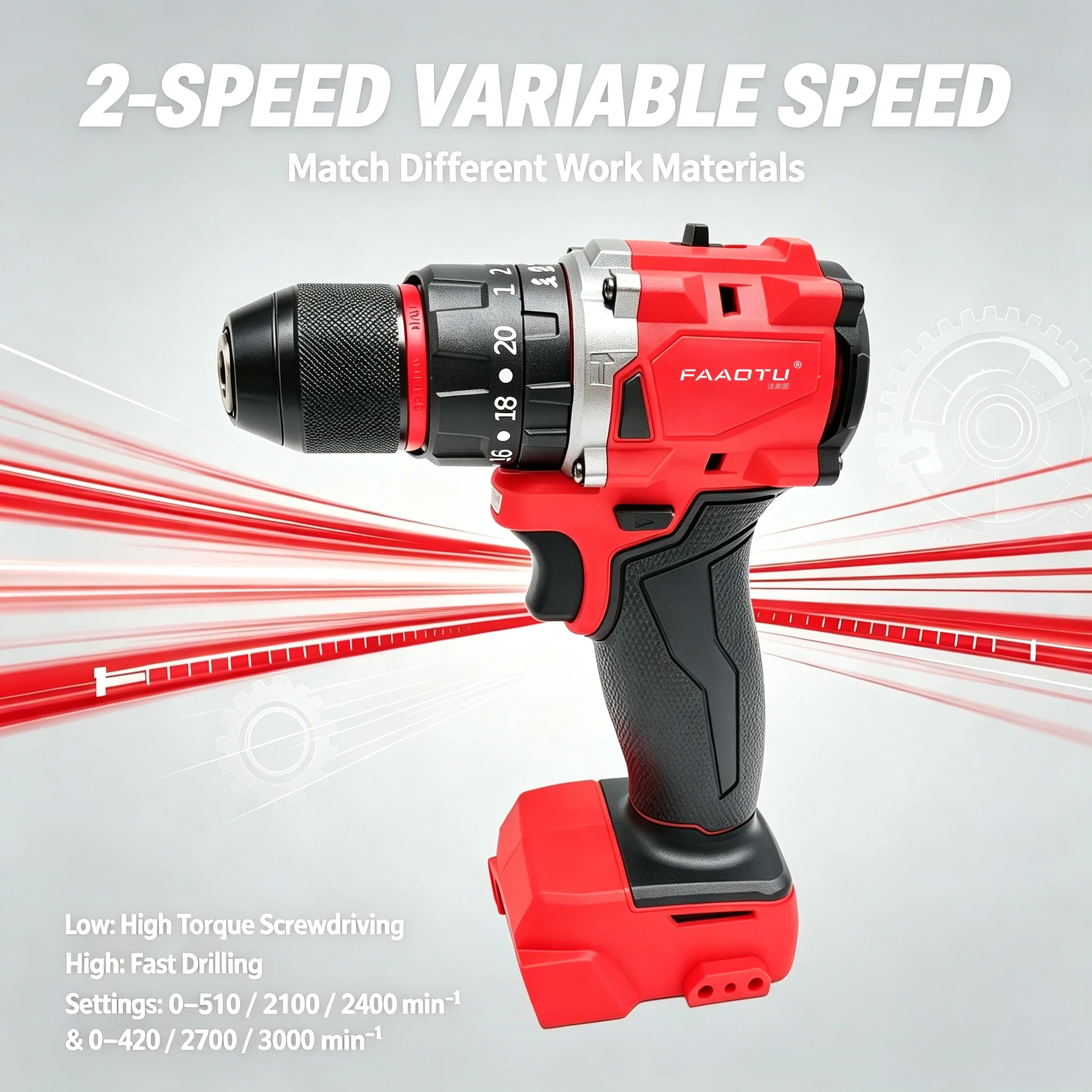 FAAOTU 18V 브러시리스 무선 임팩트 드릴, 20 - Brushless Cordless Electric Drill 18V 리뷰 및 가격